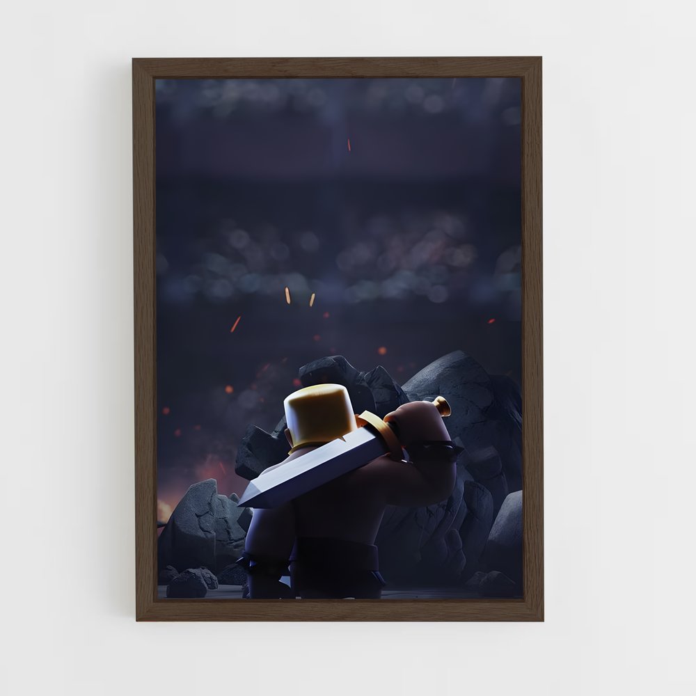 Poster Lego Clash – affiche Clash of clans (vue 5)
